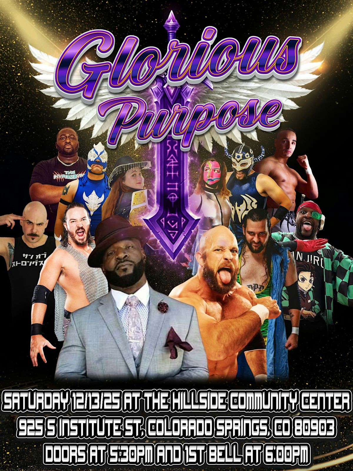 Colorado Wrestling Connection Presents: GLORIOUS PURPOSE 2025!