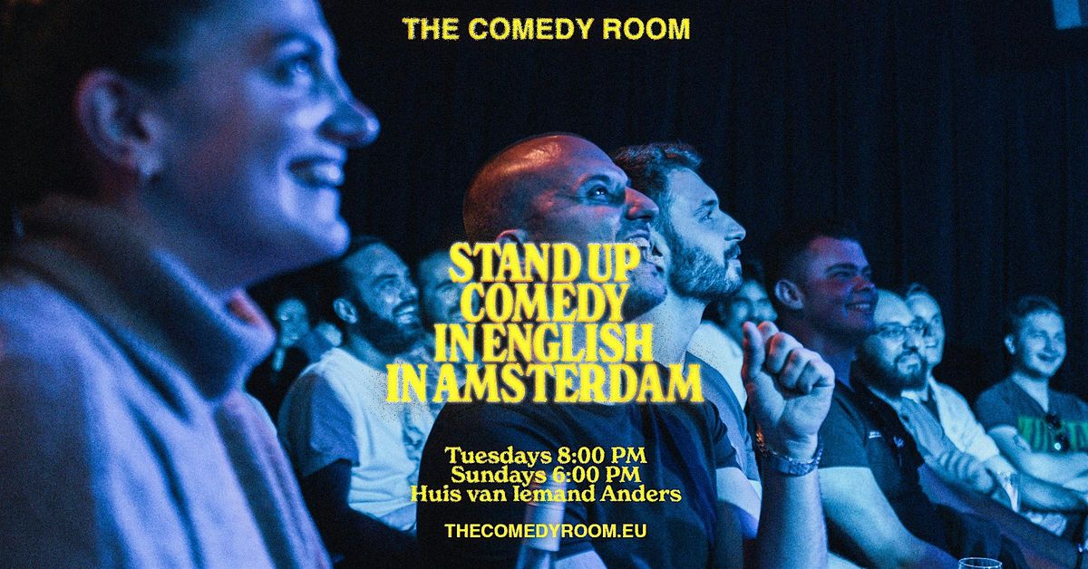 THE COMEDY ROOM in AMSTERDAM @ Cafe De Knoop - Stand-up Comedy in English