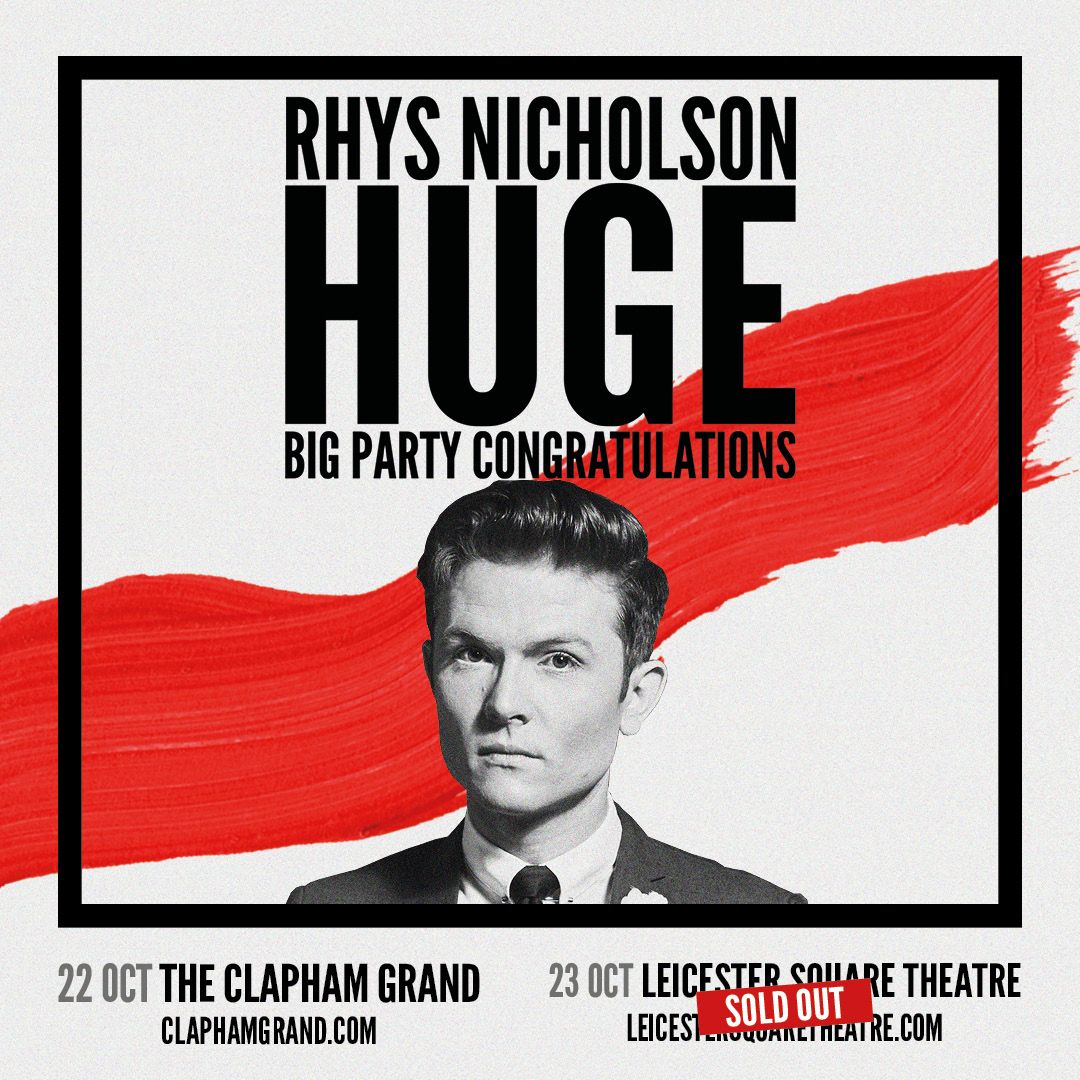 Rhys Nicholson - Huge Big Party Congratulations at Flato Markham Theatre