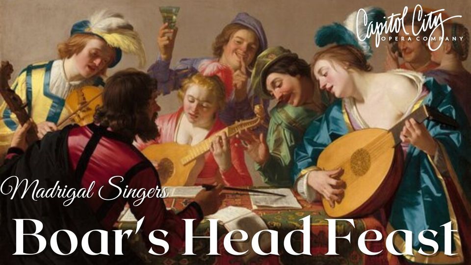 Madrigal Singers Boars Head Feast at Petite Violette, Decatur on 19th ...