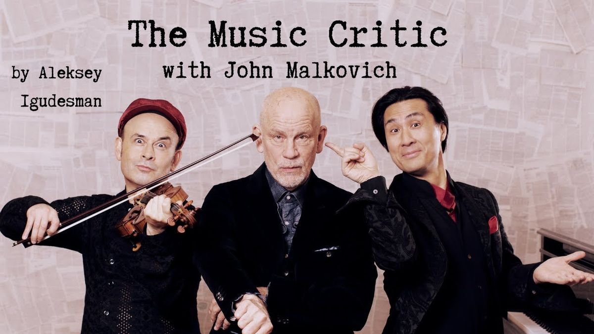 John Malkovich in The Music Critic at McCarter Theatre Center