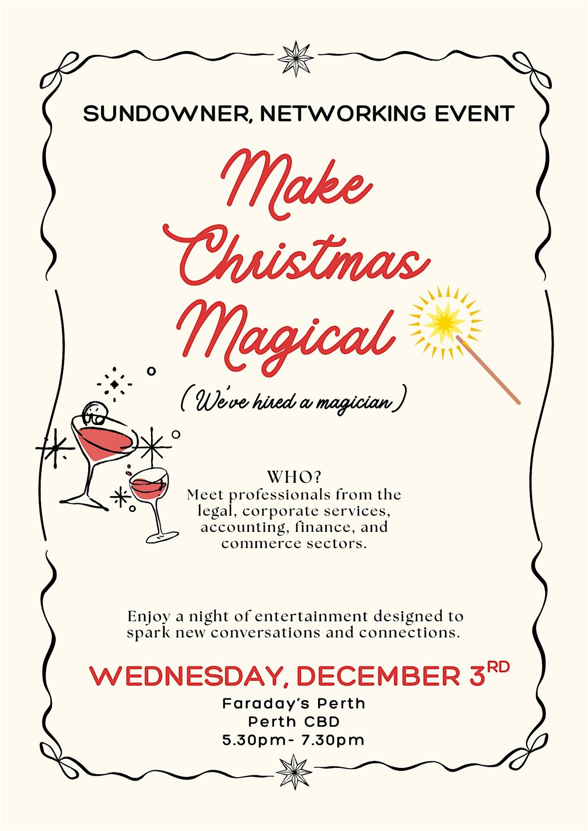 TAP Christmas Sundowner!