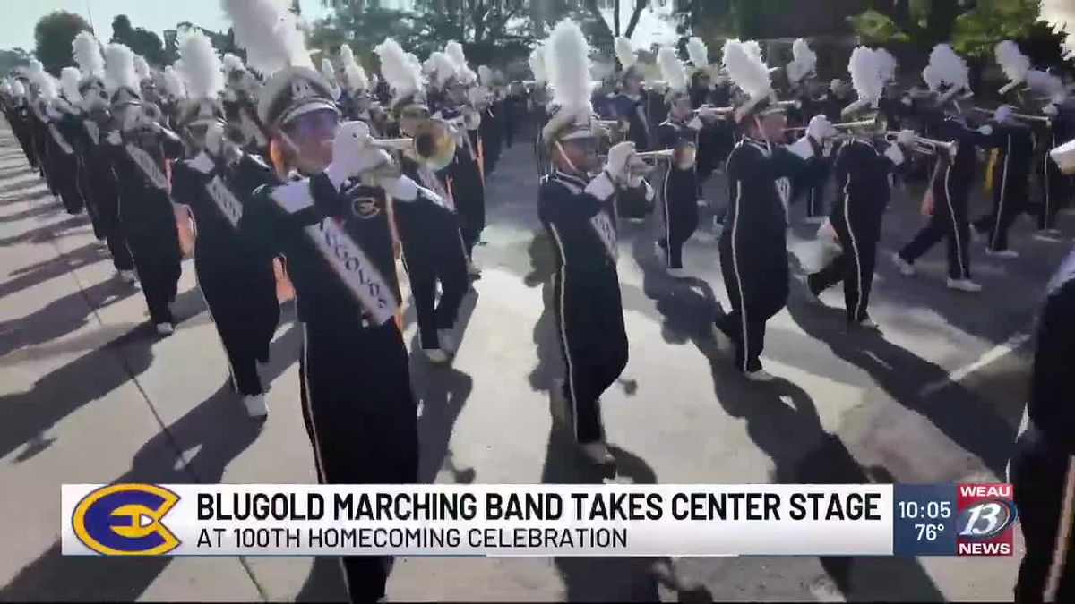Blugold Marching Band Stage Show at Sonnentag Event Center