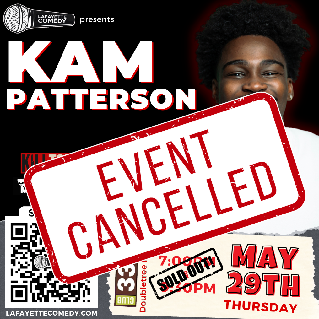 Kam Patterson at Huntsville Levity Live
