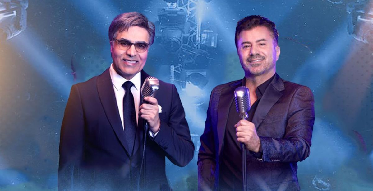 Omid and Jamshid at Grove of Anaheim