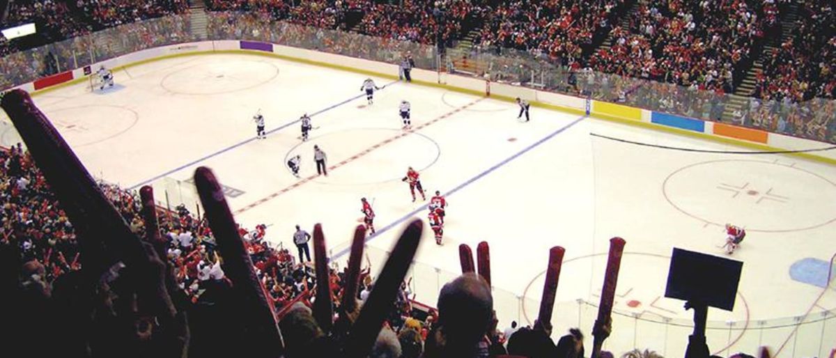 Carolina Hurricanes at Calgary Flames at Scotiabank Saddledome