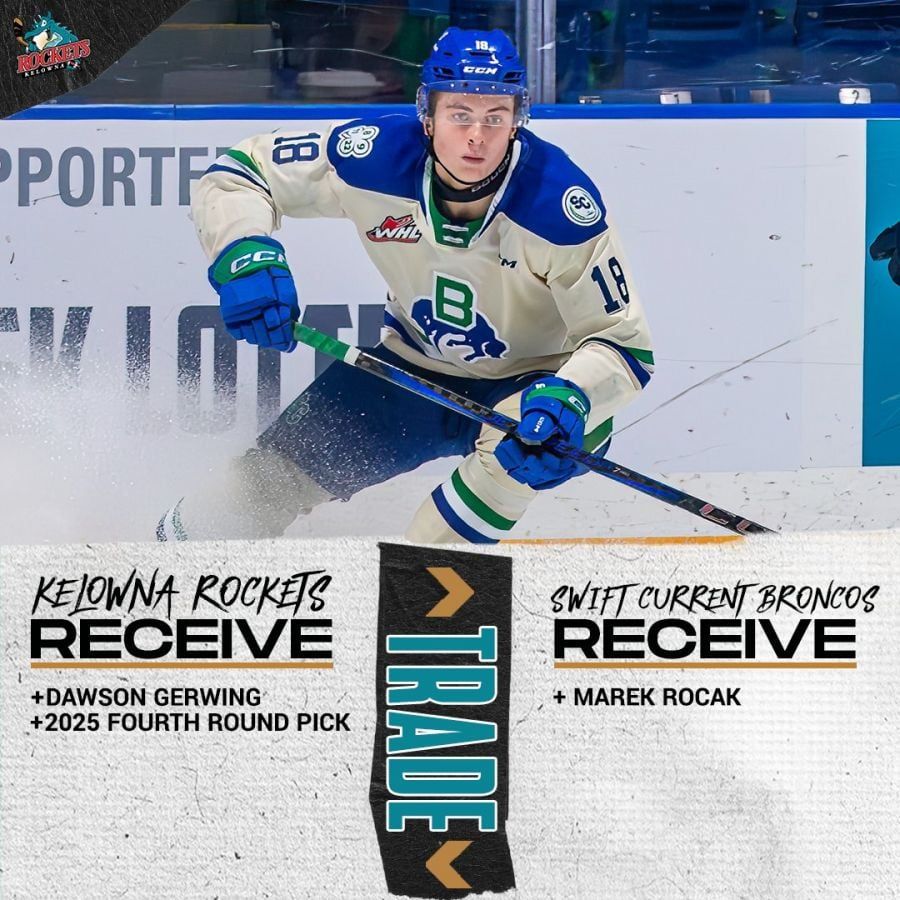 Kelowna Rockets at Swift Current Broncos at InnovationPlex