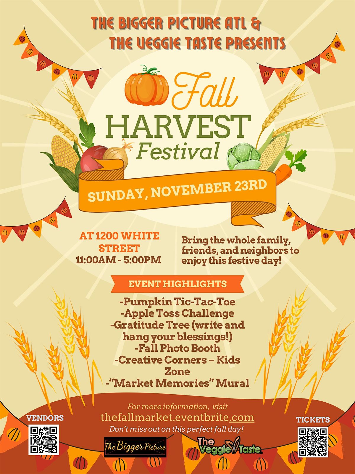 The Bigger Picture & Friends Fall Festival Market