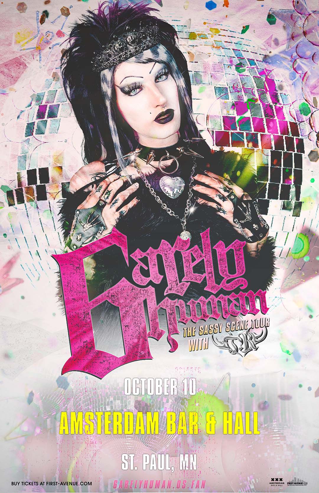 6arelyhuman Amsterdam Tickets