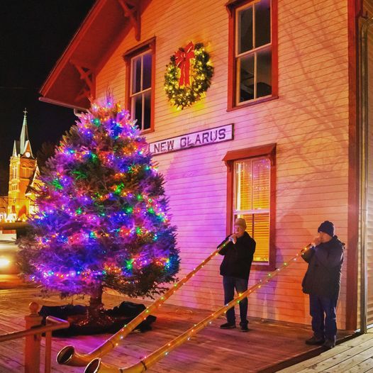 Christmas Tree Lighting In Lannon Wi 2022 New Glarus Holiday Tree Lighting | New Glarus Chamber Of Commerce |  December 4, 2021