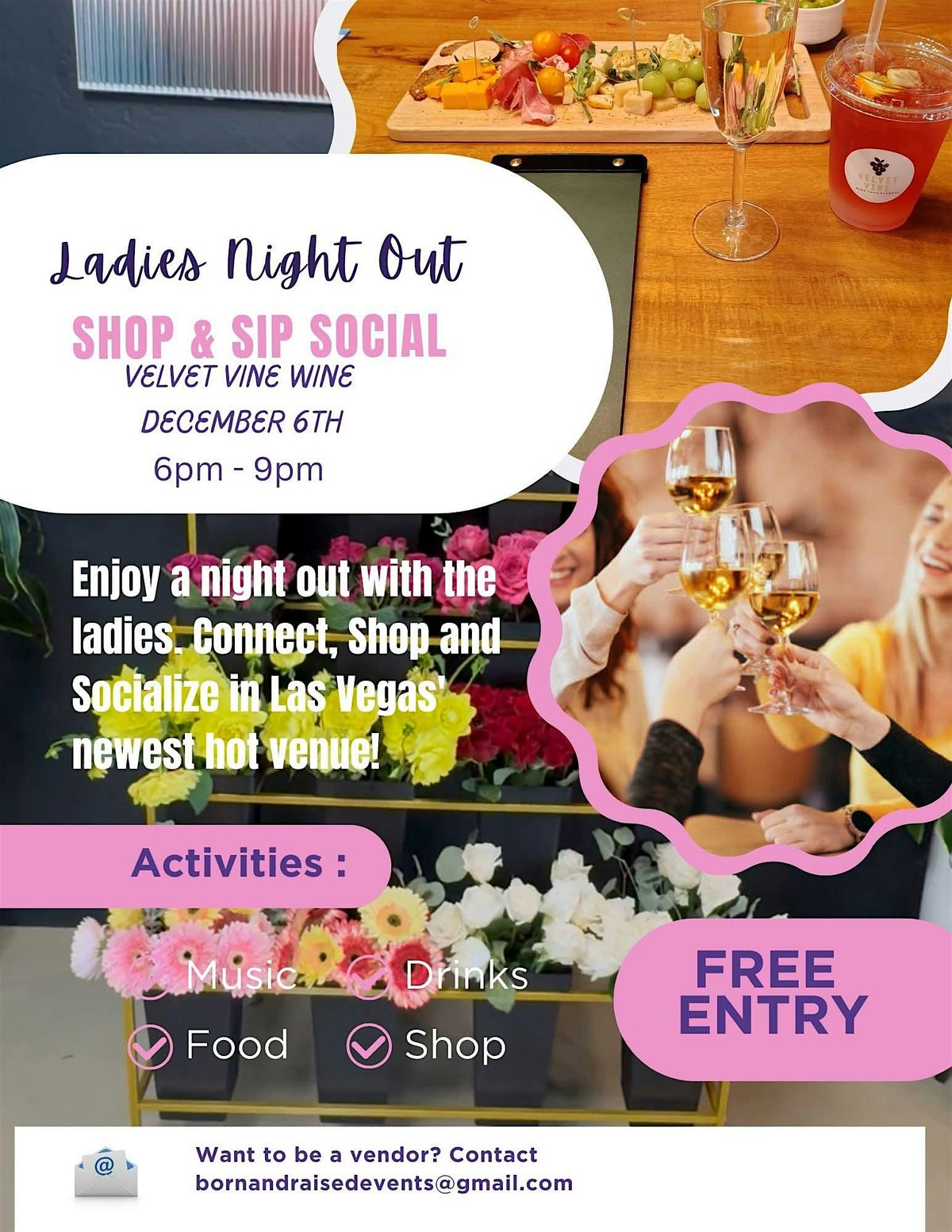 Shop & Sip Social