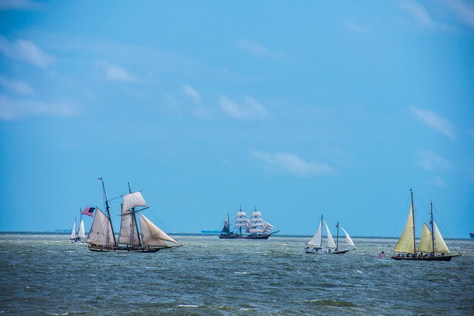 Official Tall Ships Galveston Parade of Sail Watch Party East Beach