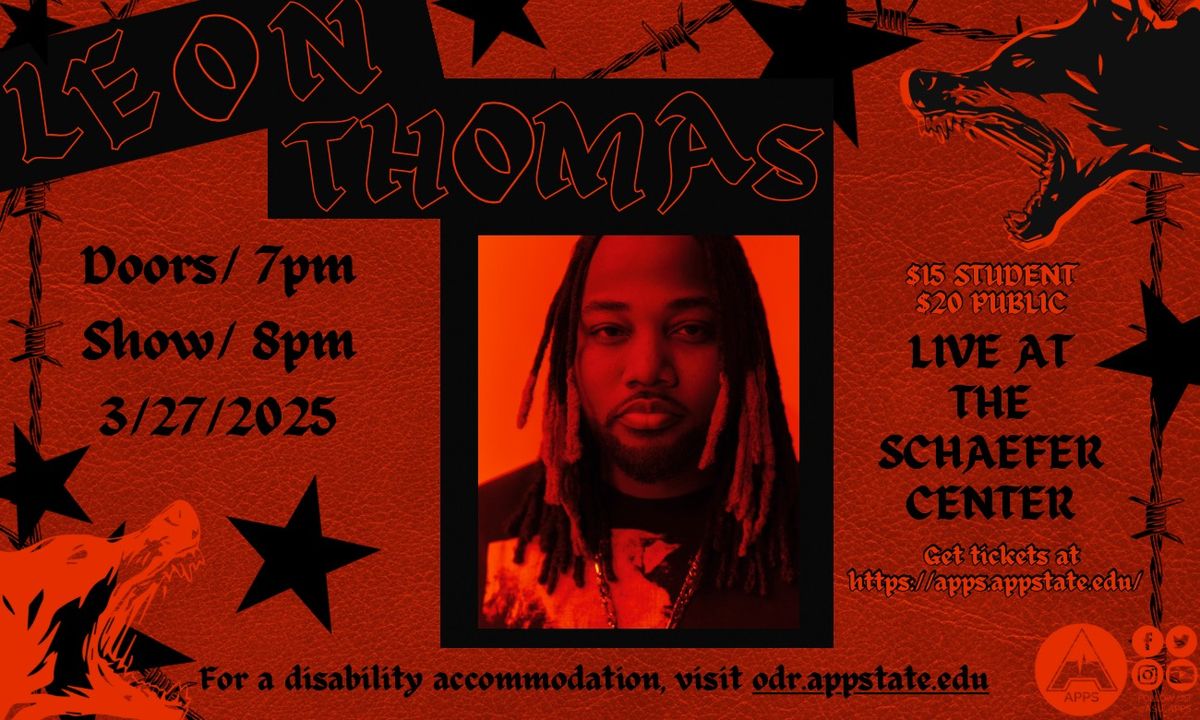 Leon Thomas at The Fillmore Silver Spring