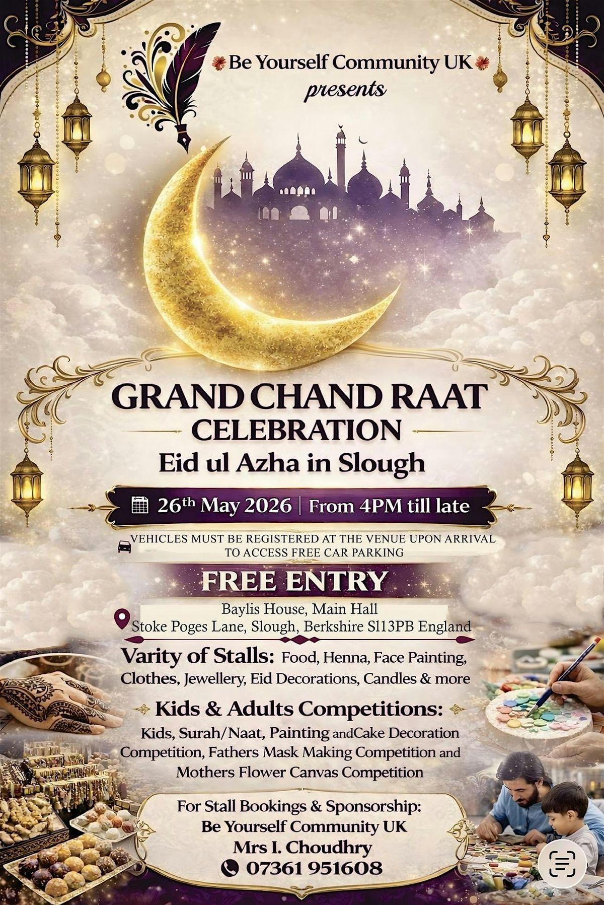Grand Chand Raat celebration ( Eid ul Azha in Slough