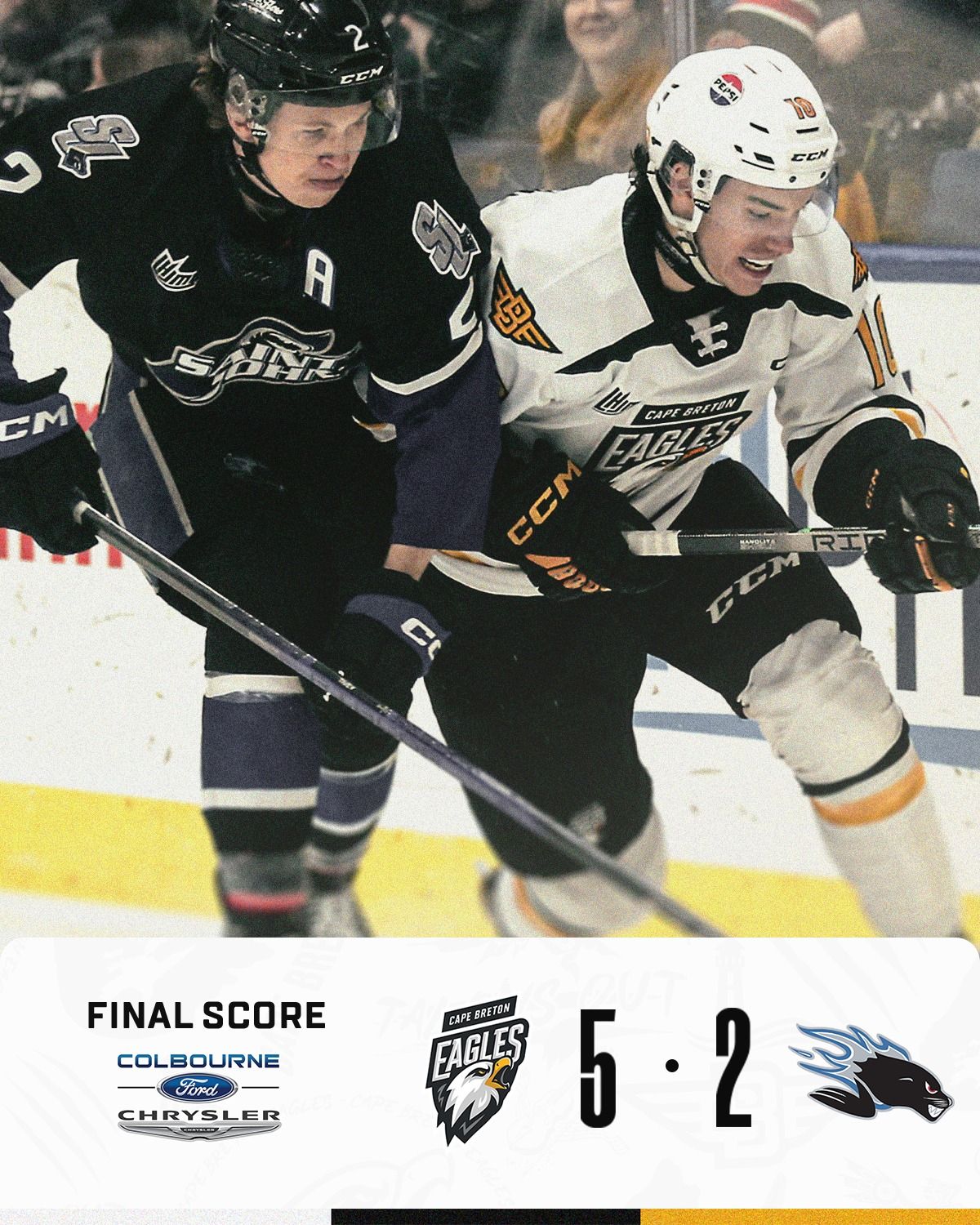 Cape Breton Eagles vs. Saint John Sea Dogs