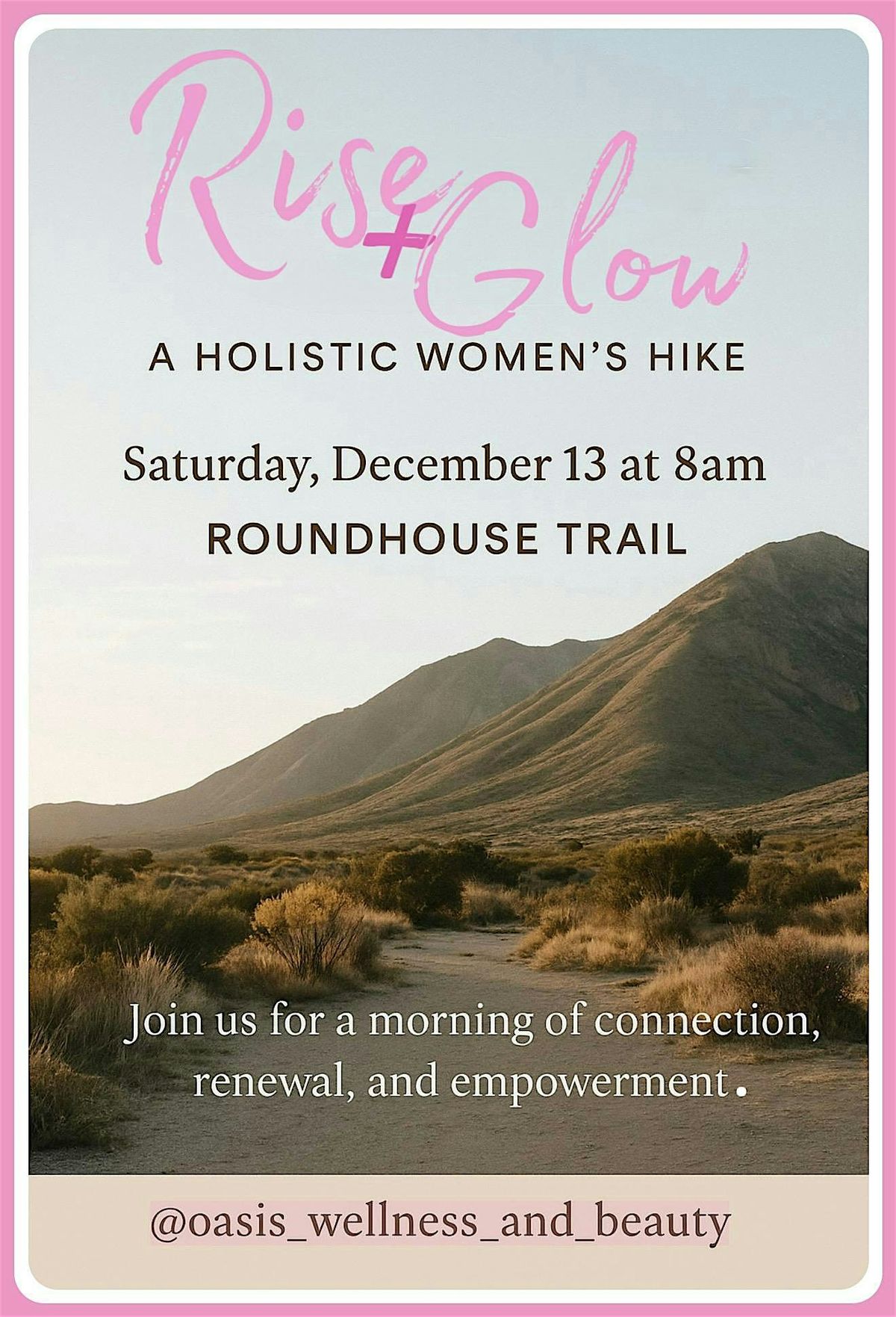 Rise + Glow Holistic Women\u2019s Hike
