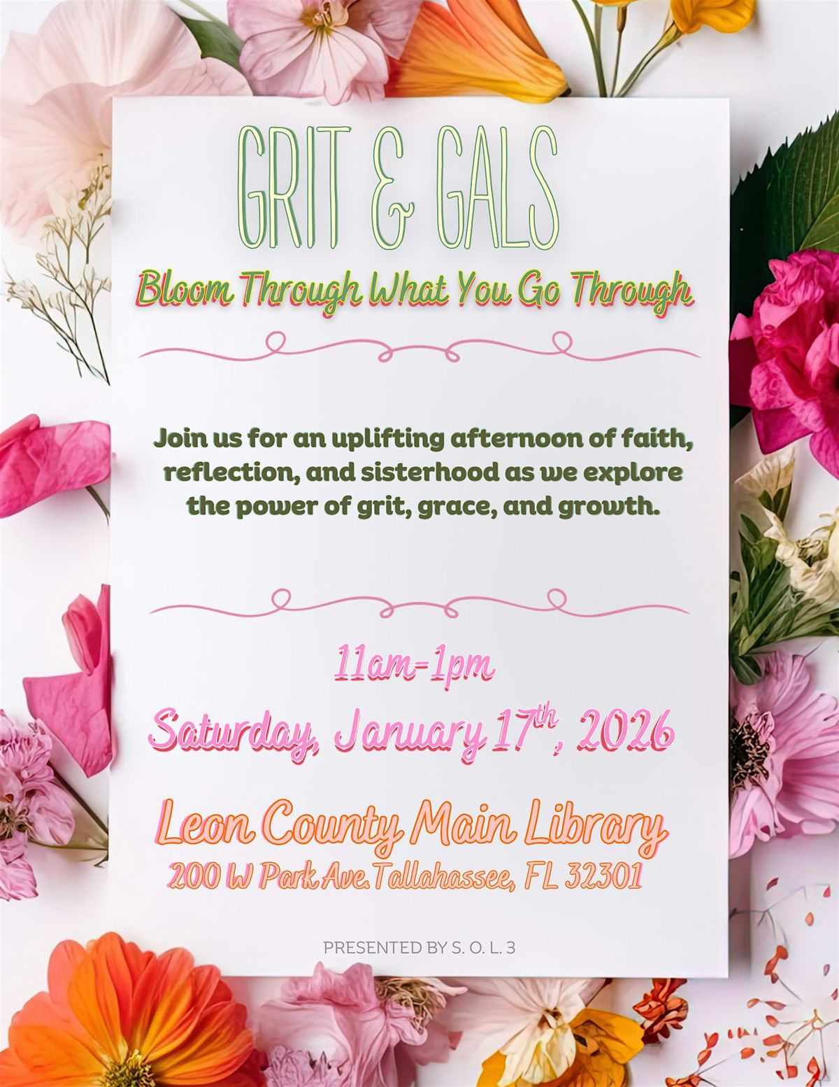 2026 Women Empowering Event: Grit & Gals