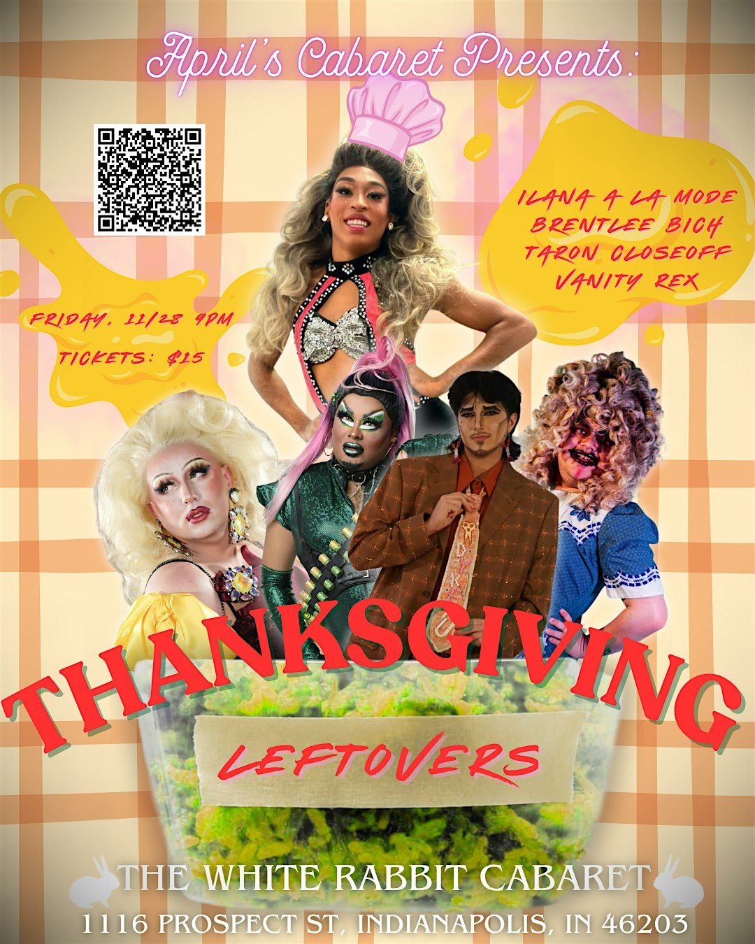 April's Cabaret presents Thanksgiving Leftovers