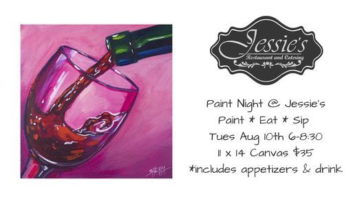 Wine Time Paint Night at Jessie's
