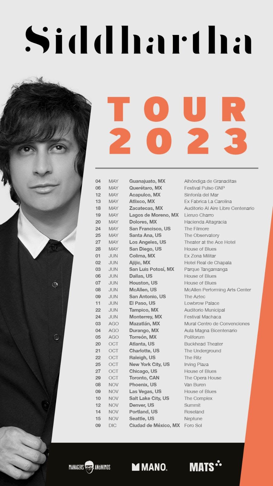 Siddhartha Mexico City Tickets