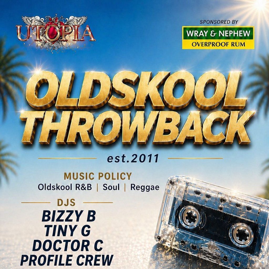 Oldskool Throwback | Saturday 15th August | Manchester