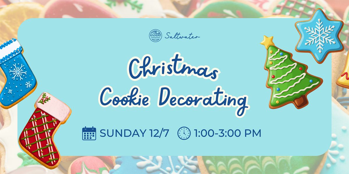 Christmas Cookie Decorating Workshop