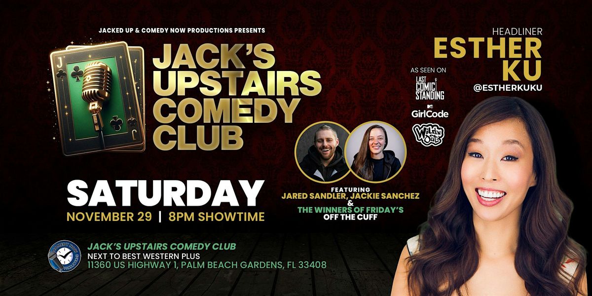 Comedian Esther Ku One Night Only - Palm Beach Gardens 11\/29