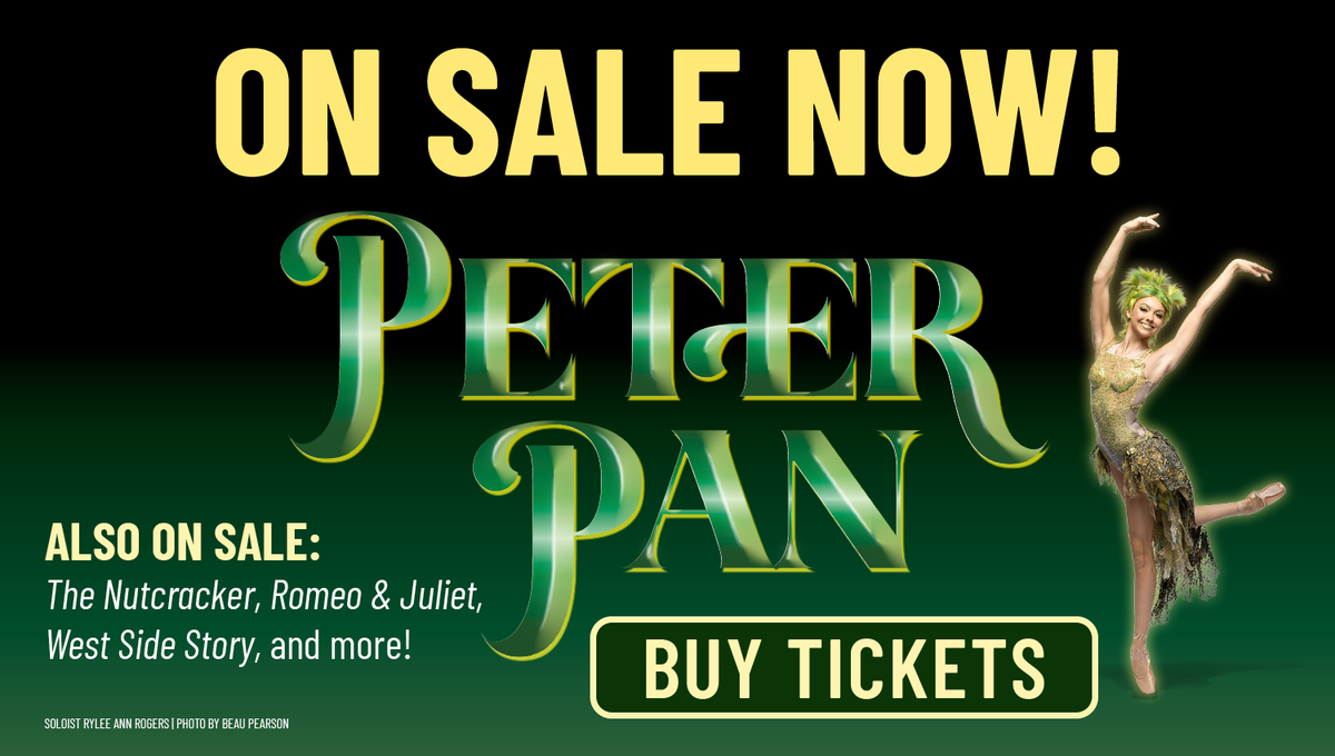Ballet West - Peter Pan at Capitol Theatre - Salt Lake City