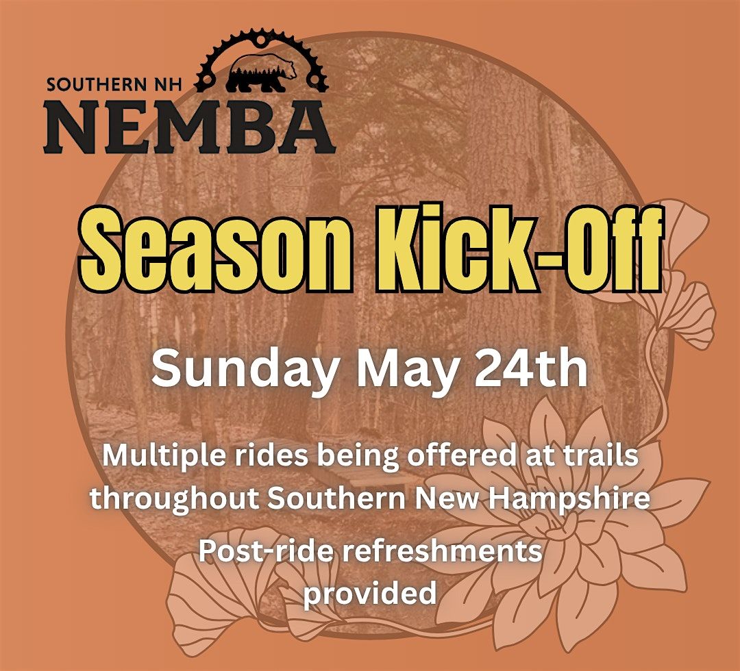 SNH NEMBA *Season Kickoff* - Group Rides at Yudicky