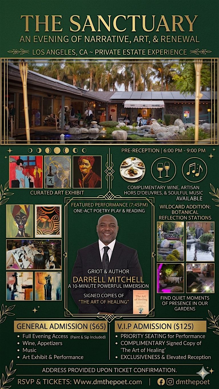 The Sanctuary - An Evening of Narrative, Art, & Renewal
