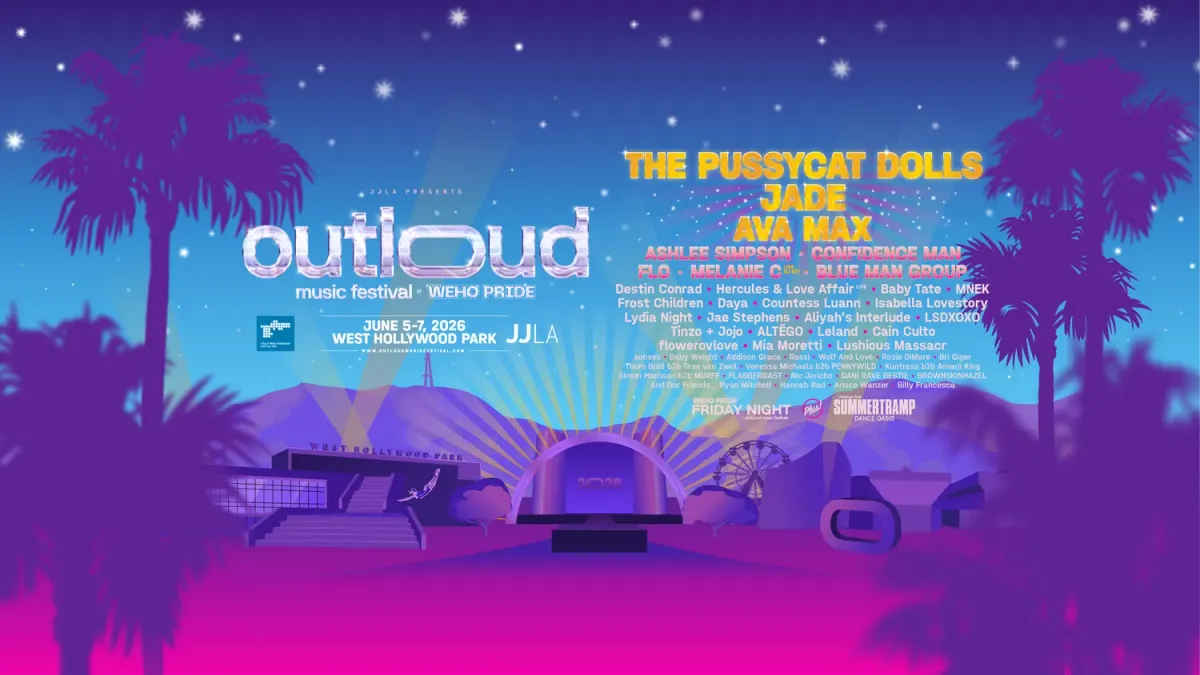 2026 Outloud Music Festival - 3 Day Pass at West Hollywood Park