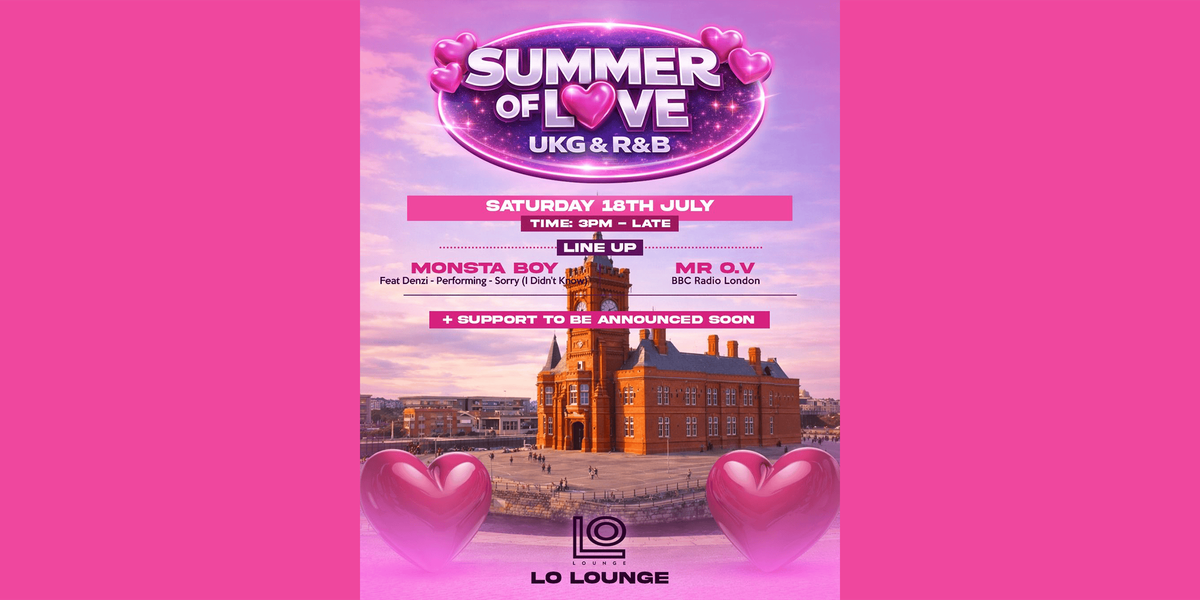 Summer Of Love UKG & R&B Summer Outdoor Day Party Cardiff