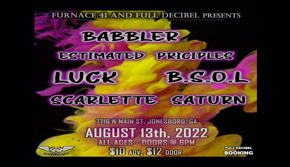 August 13th at Furnace 41 Furnace 41, Jonesboro, GA August 13, 2022
