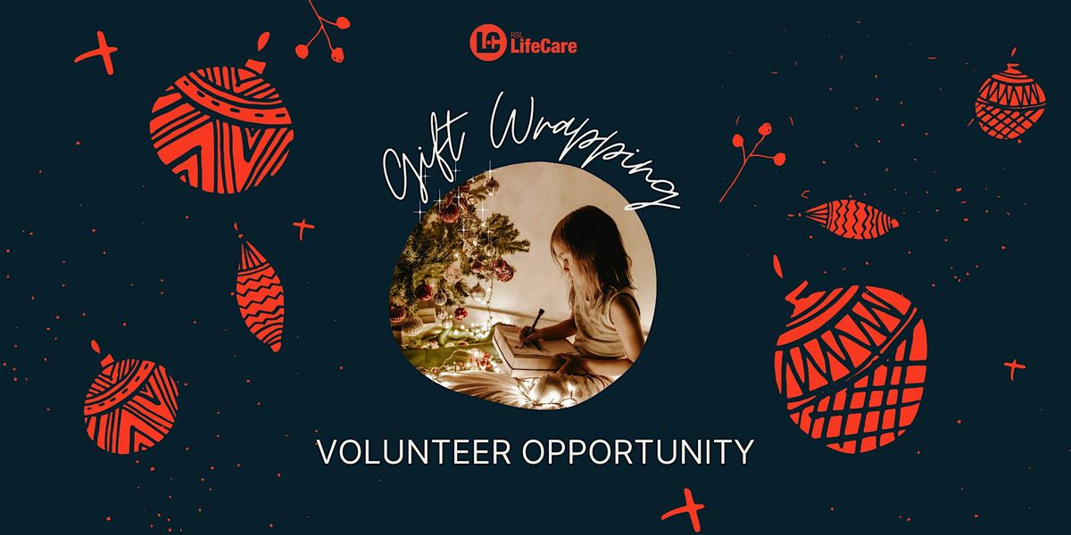Volunteer Christmas Wrapping