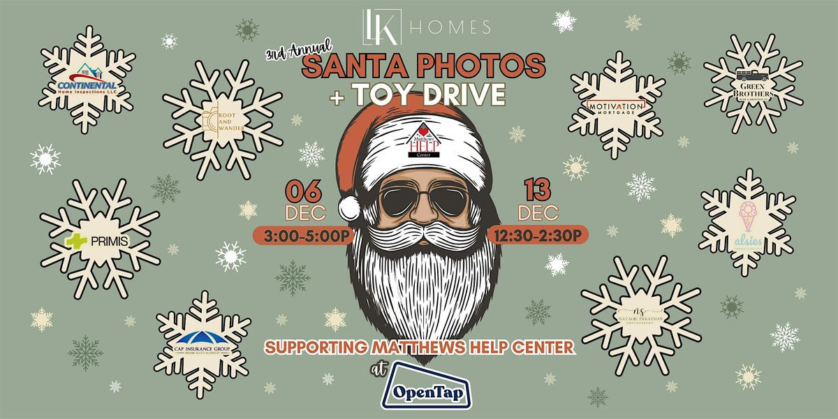 Santa Photos + Toy Drive