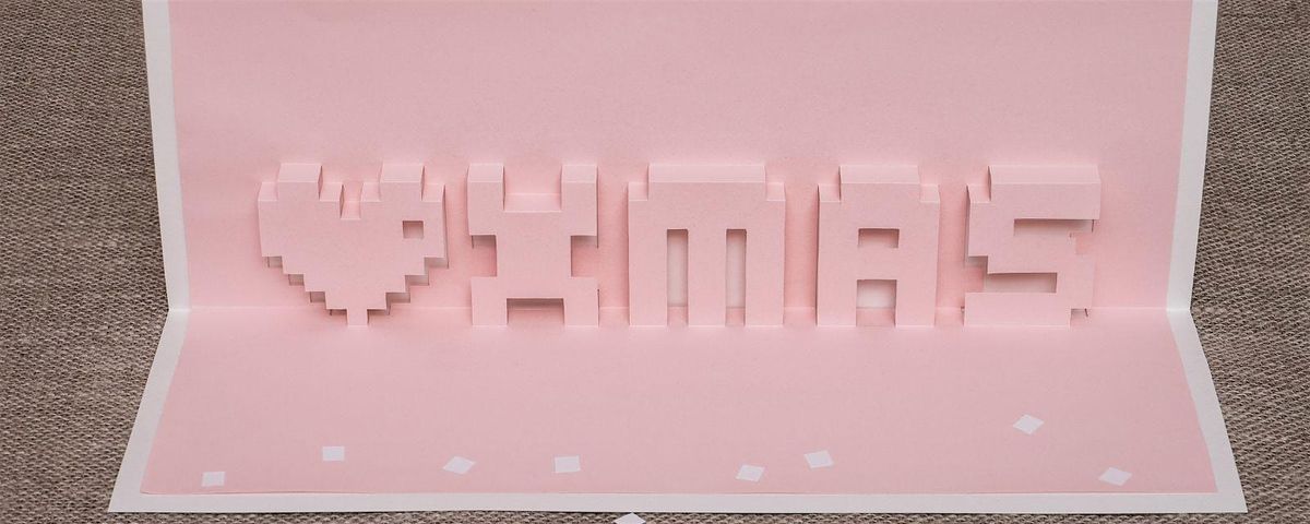 Workshop d'arte - Biglietti natalizi pop