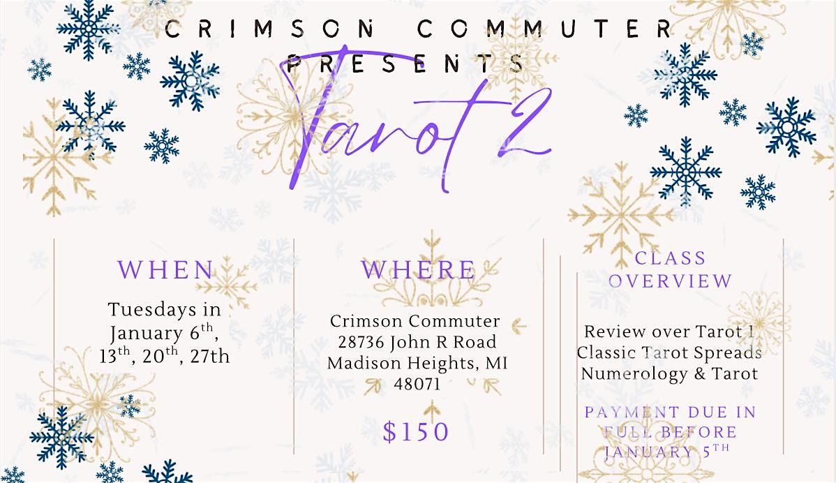 Tarot 2 Class