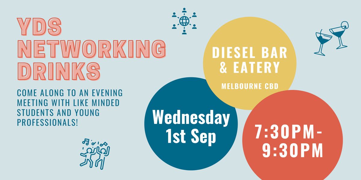 YDS Networking Drinks - EVENT POSTPONED