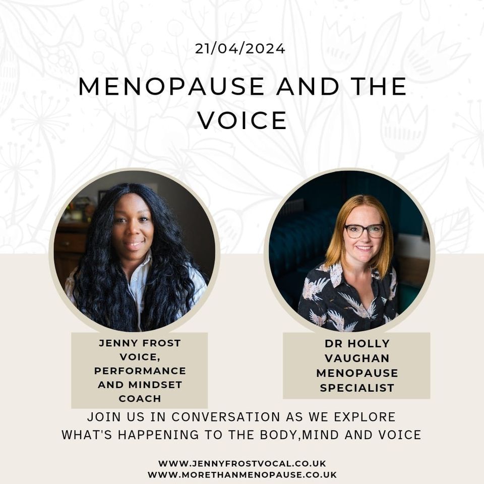 Menopause and the Voice 