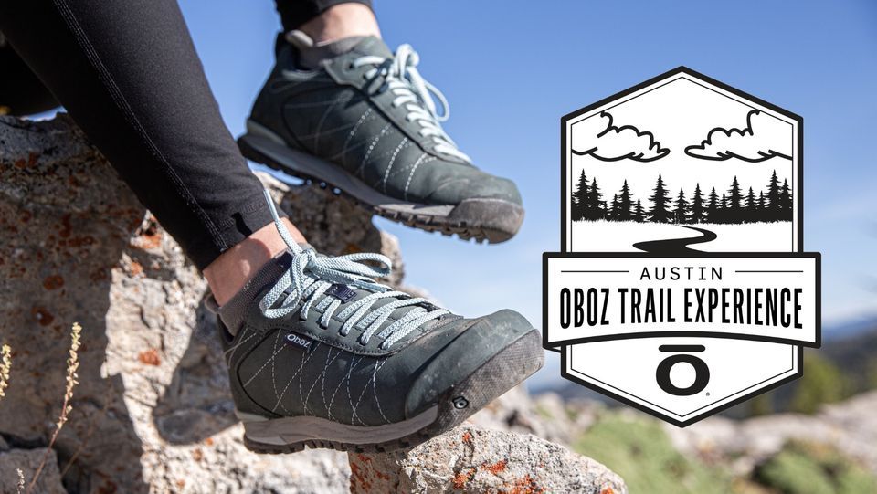 Oboz Trail Experience Austin online October 1, 2022