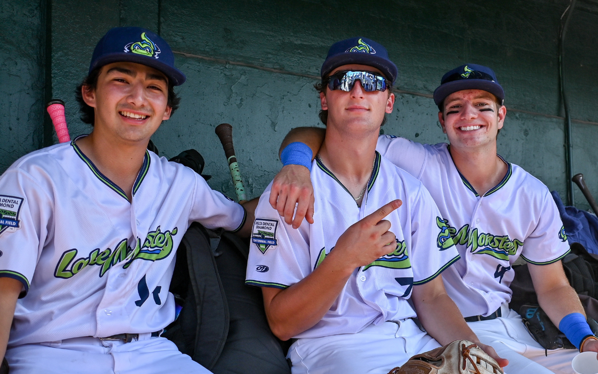New Britain Bees at Vermont Lake Monsters Baseball at Centennial Field