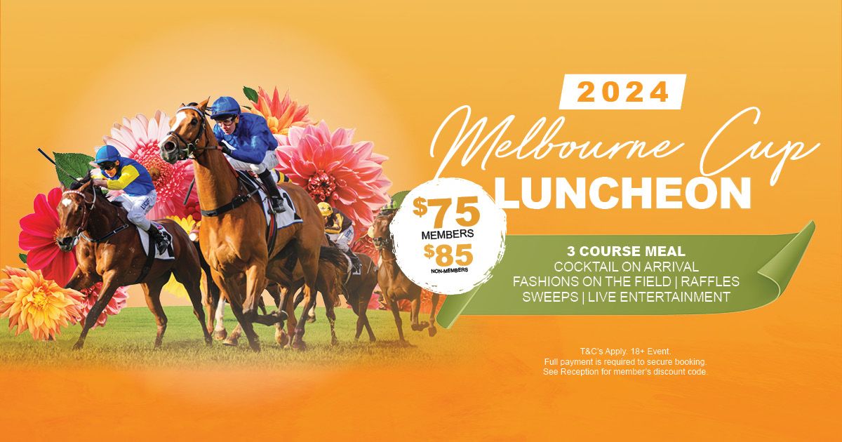 2024 Melbourne Cup Luncheon SOLD OUT 2028 Discovery Drive