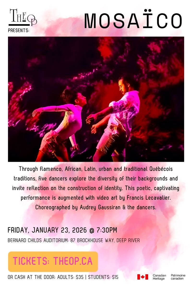 Mosaico - Dance and Digital Art Fusion at Clarke Theatre