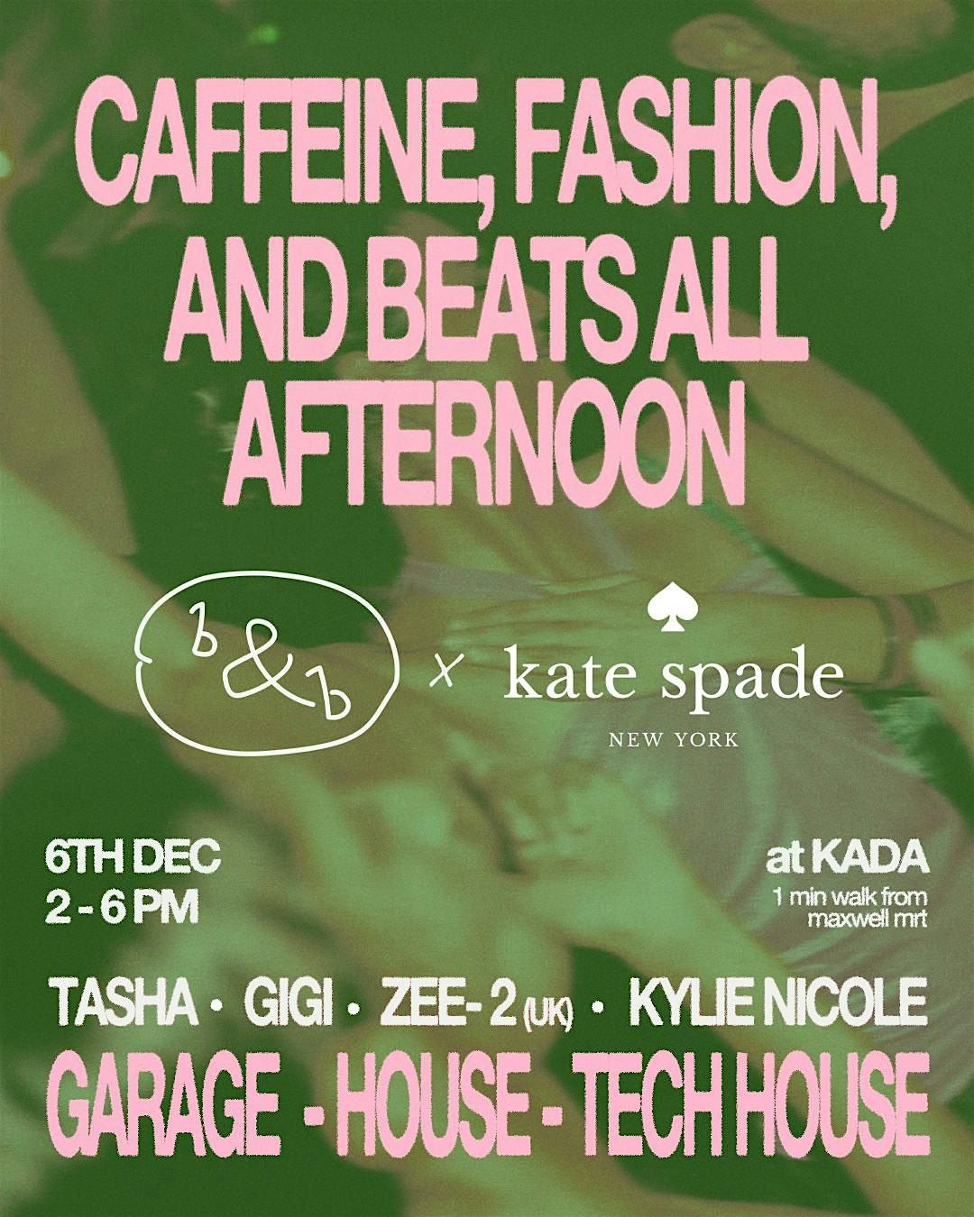 CAFFEINE, FASHION, AND BEATS ALL AFTERNOON