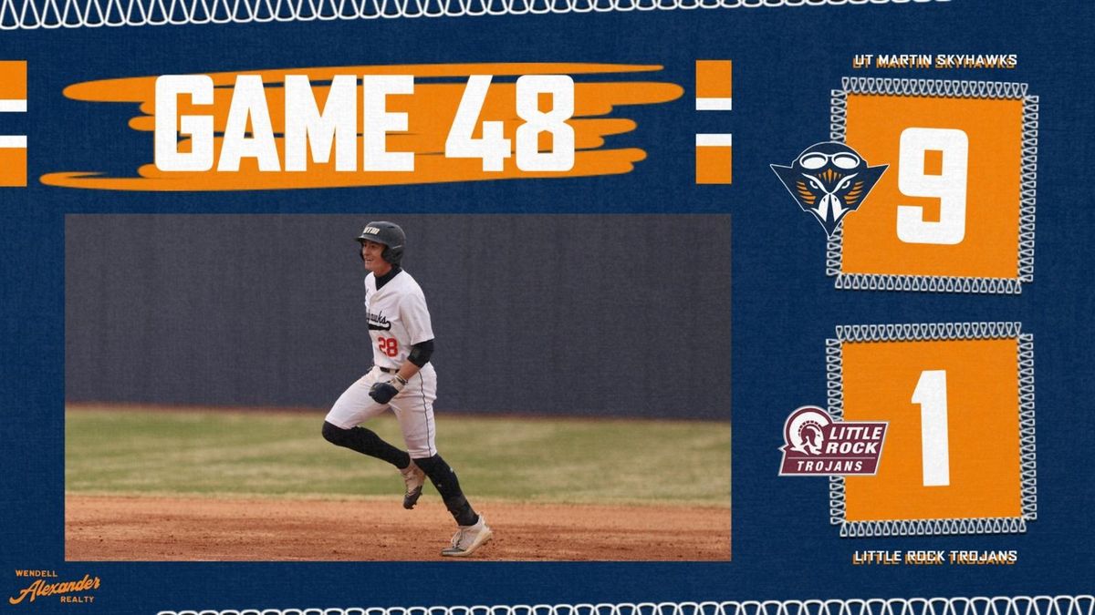 Parking UT Martin Skyhawks at Little Rock Trojans Mens Basketball