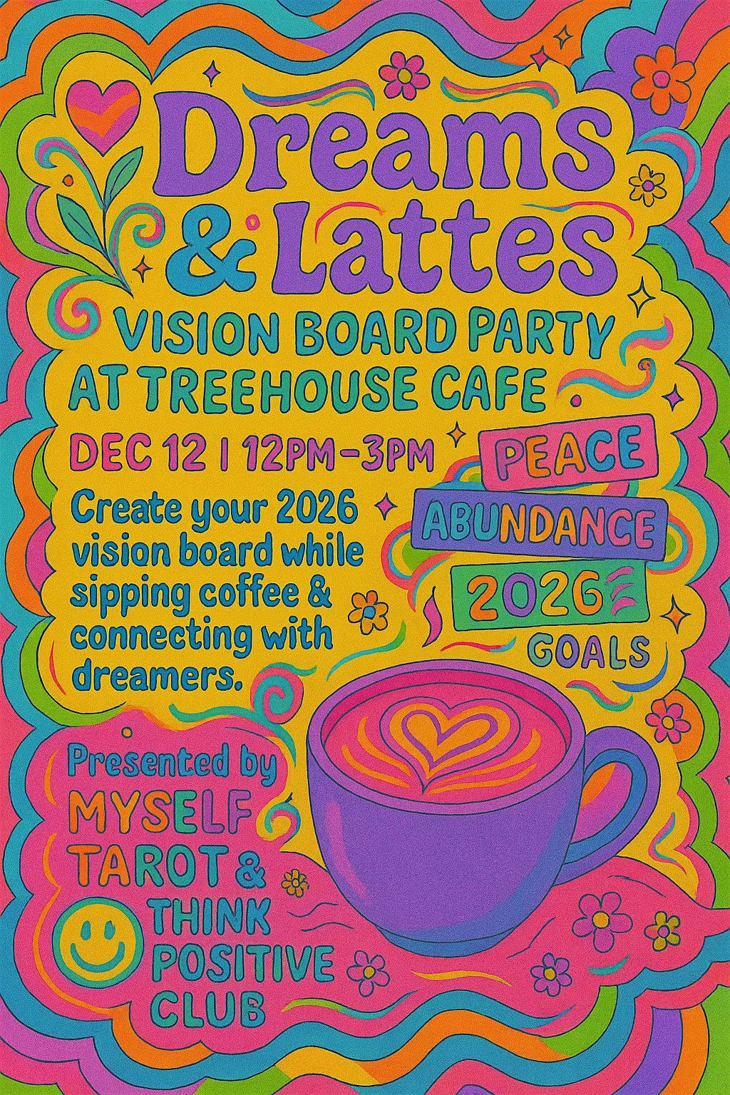Dreams & Lattes: A Vision Board Afternoon