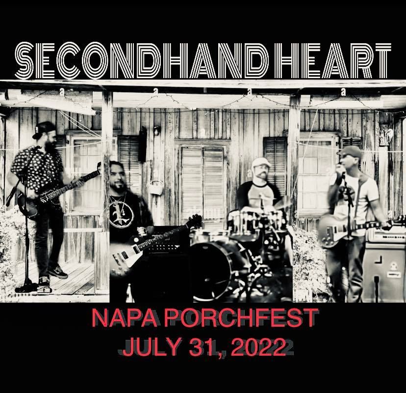 NAPA PORCHFEST 2022 | Napa, California | July 31, 2022 NAPA PORCHFEST 2022 | Napa, California | July 31, 2022