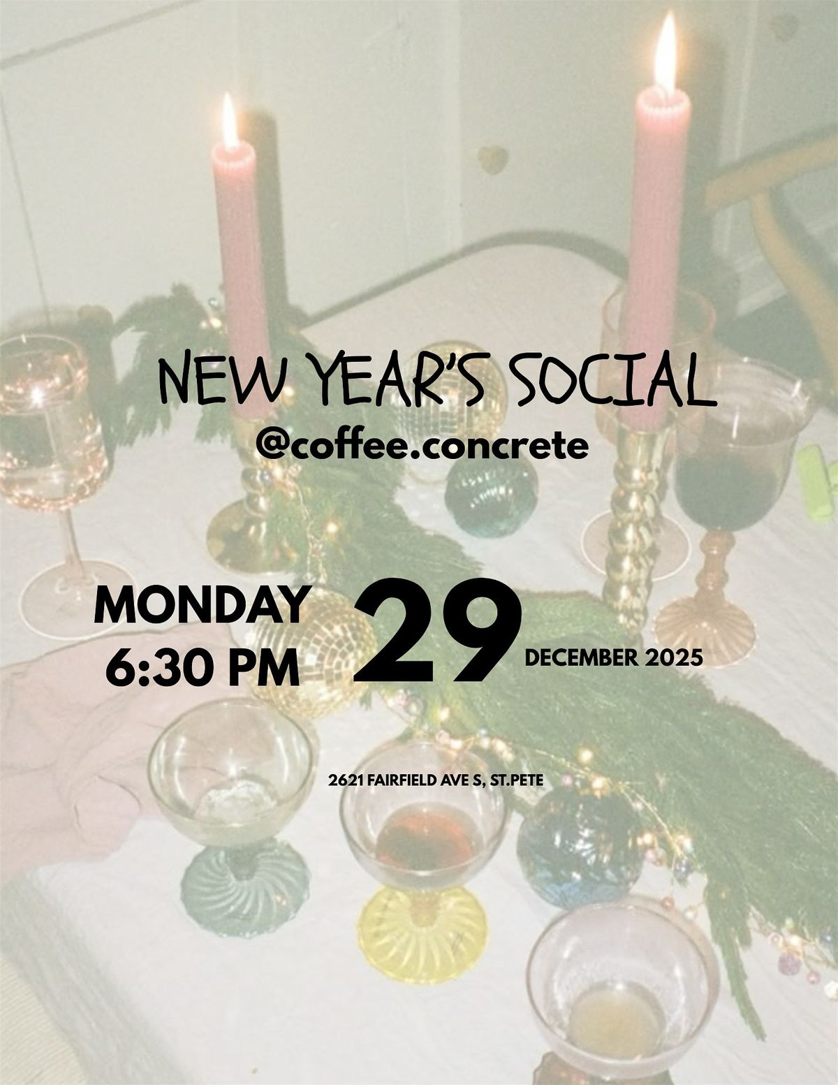 NEW YEAR'S SOCIAL
