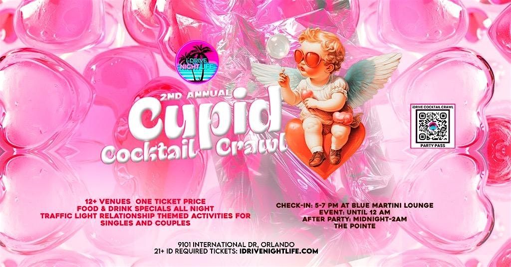 2nd Annual CUPID COCKTAIL BAR CRAWL