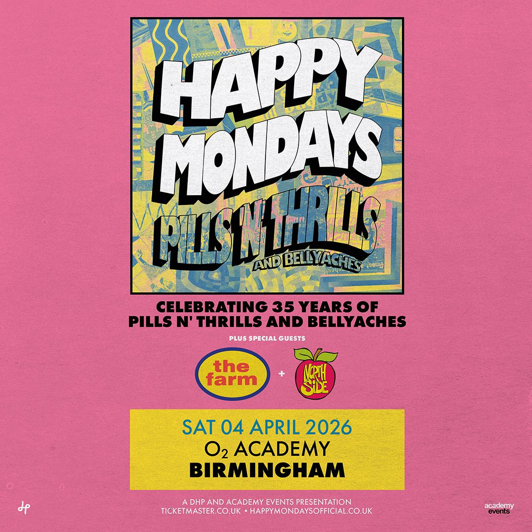 Happy Mondays: Celebrating 35 Years of Pills'N'Thrills and Bellyaches at O2 Academy - Leeds